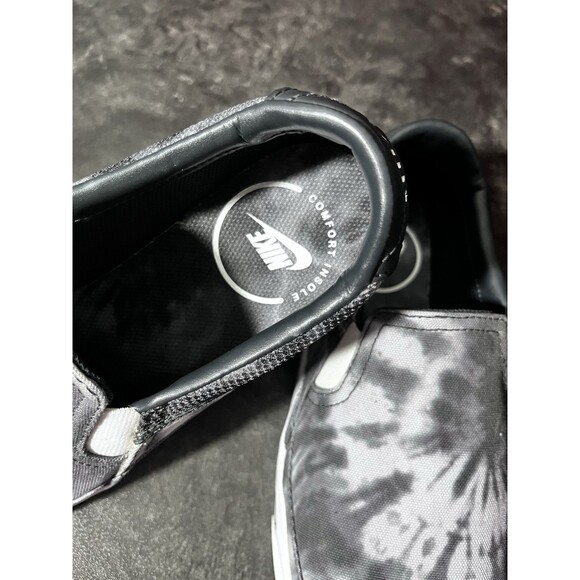 Nike Court Legacy Sz. 8.5 Men's Slip-On Shoes Gray Tie Dye Print Logo - Picture 7 of 9